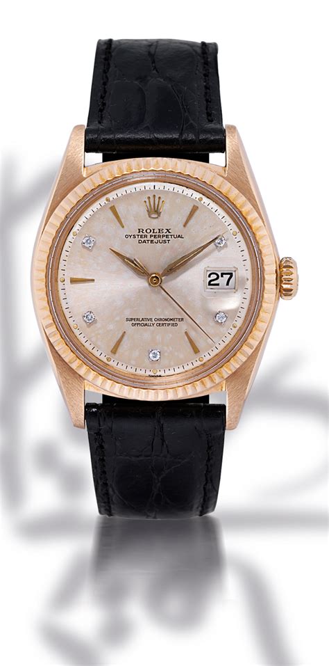 rolex datejust ref.1601 pink gold|rolex datejust 1601 for sale.